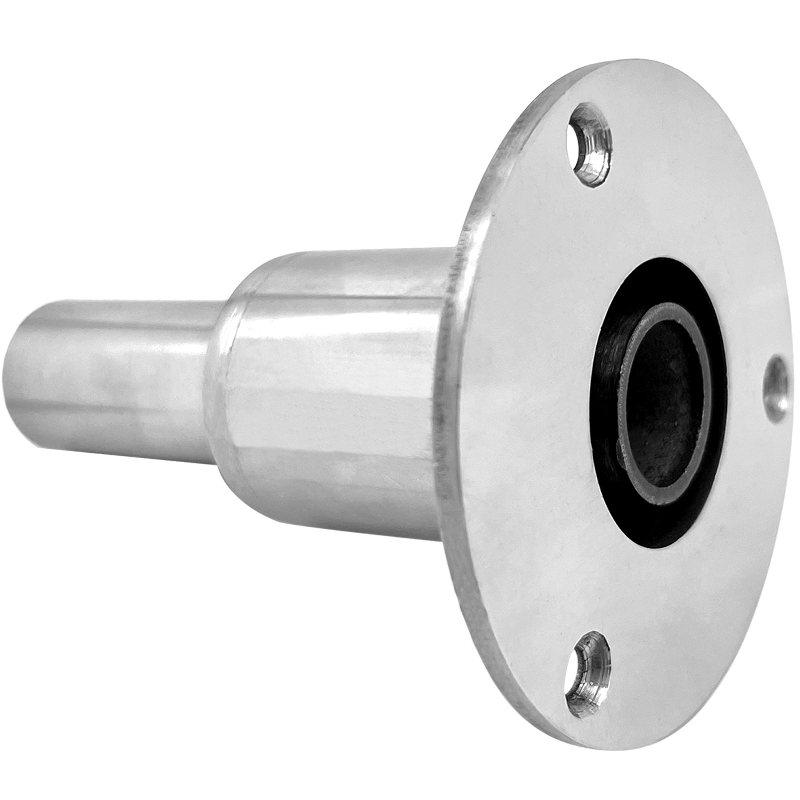 Elecbee 316 Stainless Steel Straight Through Hull Exhaust Port 22mm Marine Hardware for Diesel Parking Heater